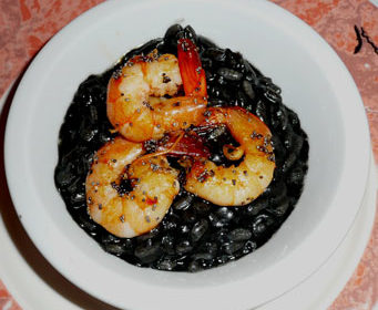 risotto encre de seiches
