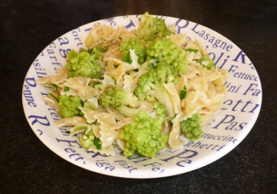 farfalle romanesco