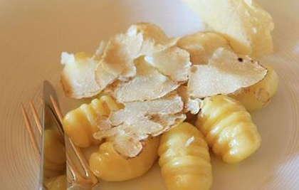 gnocchi truffe blanche
