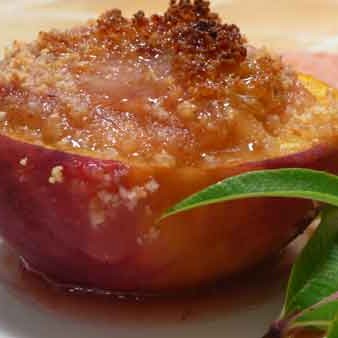 peches farcies amaretti