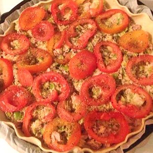 tarte thon tomate
