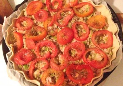 tarte thon tomate