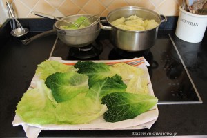 preparer les feuilles
