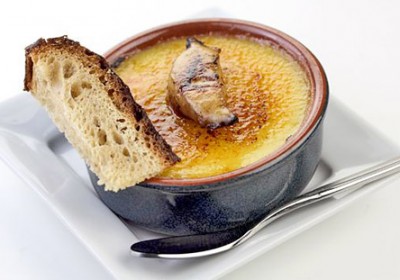 creme brulée foie gras