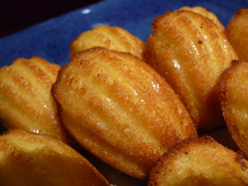 madeleines au citron
