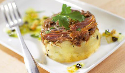 parmentier de canard