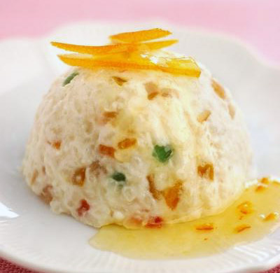 riz au lait fruits confits