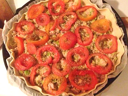 tarte thon tomate