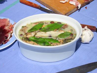 terrine lapin noisettes aubergine