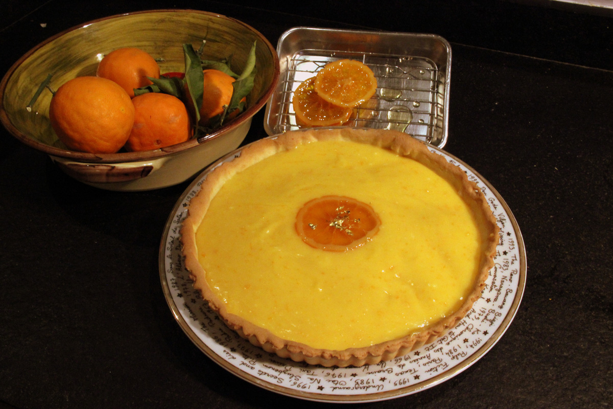 la tarte à l’orange – Cuisine Niçoise